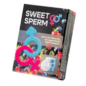 Шипучие таблетки для мужчин Sweet Sperm для изменения вкуса спермы (4 шт. по 0,5 гр.) - Капиталпродукт - купить с доставкой в Ульяновске