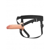 Полый страпон на ремнях 6’’ Hollow Silicone Strap-on - Pipedream - купить с доставкой в Ульяновске