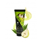 Массажный крем для тела с ароматом груши и зелёного чая Pear   Exotic Green Tea - 200 мл. - Shunga - купить с доставкой в Ульяновске