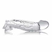 Прозрачная насадка для увеличения члена 2 Inch Clear Extender Sleeve - XR Brands - в Ульяновске купить с доставкой