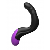 Черно-фиолетовый вибромассажёр простаты Hyper-Pulse P-Spot Massager - Pipedream - в Ульяновске купить с доставкой