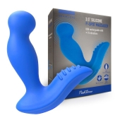Синий вибромассажер простаты 3,5’’ P-spot Massager - 12,5 см. - Erokay - в Ульяновске купить с доставкой