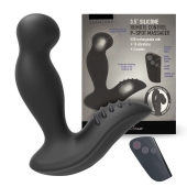 Черный вибромассажер простаты 3,5’’ Remote Control P-spot Massager - 12,5 см. - Erokay - в Ульяновске купить с доставкой