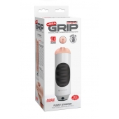 Мастурбатор-вагина Extreme Toyz Mega Grip Vibrating Stroker Mouth - Pipedream - в Ульяновске купить с доставкой