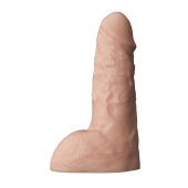 Телесный фаллоудлинитель с мошонкой Cock Next - 19 см. - LOVETOY (А-Полимер) - в Ульяновске купить с доставкой