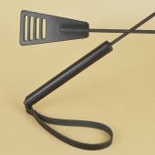 Черный кожаный стек «Сириус» - 60 см. - Sitabella - купить с доставкой в Ульяновске