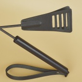 Черный кожаный стек «Сириус» - 60 см. - Sitabella - купить с доставкой в Ульяновске