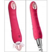 Малиновая насадка на душ с вибрацией Showers to orgasm - 20,1 см. - Orion - купить с доставкой в Ульяновске