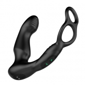 Черный двухмоторный массажер простаты Nexus Simul8 Wave Edition - Nexus Range - в Ульяновске купить с доставкой