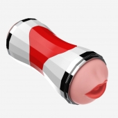 Двусторонний мастурбатор в колбе Power Grip Cup - вагина и ротик - Boys of Toys - в Ульяновске купить с доставкой