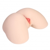 Мастурбатор-полуторс с двойным слоем материала и вибрацией Jenny Onahole Real Hips - KOKOS - в Ульяновске купить с доставкой