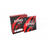Презервативы с ароматом колы Expert Cola - 3 шт. - Expert - купить с доставкой в Ульяновске