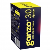 Ароматизированные презервативы Ganzo Juice - 30 шт. - Ganzo - купить с доставкой в Ульяновске
