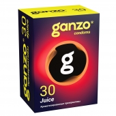 Ароматизированные презервативы Ganzo Juice - 30 шт. - Ganzo - купить с доставкой в Ульяновске