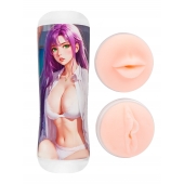 Двусторонний мастурбатор аниме - ротик и вагина - Tokyo Style - в Ульяновске купить с доставкой