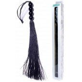 Черная силиконовая плеть - 37 см. - Boys of Toys - купить с доставкой в Ульяновске