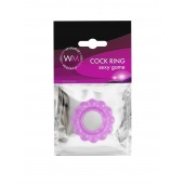 Лиловое эрекционное кольцо с 2 рядами стимулирующих шариков - Erowoman-Eroman - в Ульяновске купить с доставкой