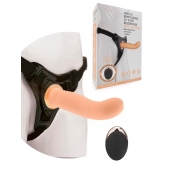 Женский вибрострапон со съемной насадкой и пультом ДУ - Erokay - купить с доставкой в Ульяновске