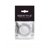 Круглое эрекционное кольцо с длинными «ресничками» - Sextaz - в Ульяновске купить с доставкой