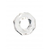 Прозрачное эрекционное кольцо в форме гайки - Sex Expert - в Ульяновске купить с доставкой