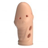 Телесная насадка на пенис Booker - 8 см. - Baile - в Ульяновске купить с доставкой