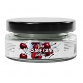 Массажная свеча «Спелая вишня» - 50 мл. - SGAN - купить с доставкой в Ульяновске