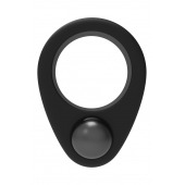 Черное эрекционное кольцо Cockring Single Weight - Dream Toys - в Ульяновске купить с доставкой