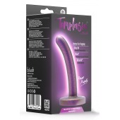 Фиолетовая насадка с гладкой поверхностью Surrender 4.75 Inch Beginner Pegging Dildo - 12 см. - Blush Novelties - купить с доставкой в Ульяновске