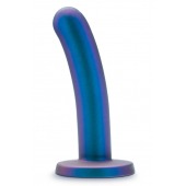 Синяя насадка с гладкой поверхностью Surrender 5.75 Inch Intermediate Pegging Dildo - 14,6 см. - Blush Novelties - купить с доставкой в Ульяновске