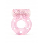 Розовое эрекционное виброкольцо с бабочкой - 1137 - в Ульяновске купить с доставкой