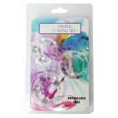 Набор из 3 эрекционных прозрачных колец - Boys of Toys - в Ульяновске купить с доставкой