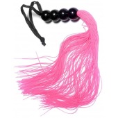 Розовая силиконовая плеть - 35,5 см. - Boys of Toys - купить с доставкой в Ульяновске