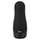 Черный вибромастурбатор с подогревом Masturbator with 3 Functions - Orion - в Ульяновске купить с доставкой