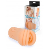 Телесный мастурбатор-вагина с рельефом на поверхности - Sexy Girl - в Ульяновске купить с доставкой