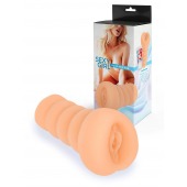 Телесный мастурбатор в виде вагины с узким входом - Sexy Girl - в Ульяновске купить с доставкой