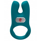 Зеленое эрекционное виброкольцо Nos - Fun Factory - в Ульяновске купить с доставкой