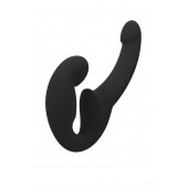 Черный безремневой страпон Share Lite - Fun Factory - купить с доставкой в Ульяновске