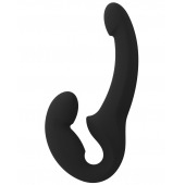 Черный безремневой страпон Share Lite - Fun Factory - купить с доставкой в Ульяновске