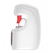 Белый мастурбатор с язычком и возвратно-поступательными движениями - Secwell - в Ульяновске купить с доставкой