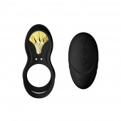 Черное эрекционное виброкольцо Bayek с пультом ДУ - Zalo - в Ульяновске купить с доставкой