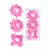 Комплект из 3 розовых эрекционных колец - Erowoman-Eroman - в Ульяновске купить с доставкой