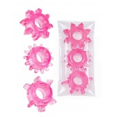 Комплект из трех розовых эрекционных колец - Erowoman-Eroman - в Ульяновске купить с доставкой