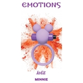 Сиреневое эрекционное виброколечко Emotions Minnie - Lola Games - в Ульяновске купить с доставкой