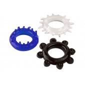 Набор из 3 разноцветных эрекционных колец - A-toys - в Ульяновске купить с доставкой