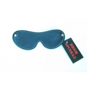 Кожаная маска на глаза - БДСМ Арсенал - купить с доставкой в Ульяновске