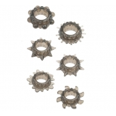 Набор из 6 дымчатых эрекционных колец MENZSTUFF 6PC STRECHEABLE RING SET - Dream Toys - в Ульяновске купить с доставкой