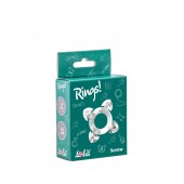 Прозрачное эрекционное кольцо Rings Screw - Lola Games - в Ульяновске купить с доставкой