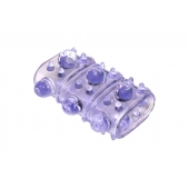 Фиолетовая насадка на пенис Rings Armour - Lola Games - в Ульяновске купить с доставкой