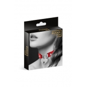 Красный чокер с замком в форме сердца - Bijoux Pour Toi - купить с доставкой в Ульяновске