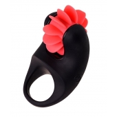 Чёрно-красное эрекционное виброкольцо Erotist - Erotist Adult Toys - в Ульяновске купить с доставкой